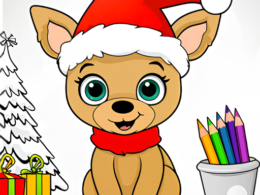 Christmas Coloring Game 2 thumbnail